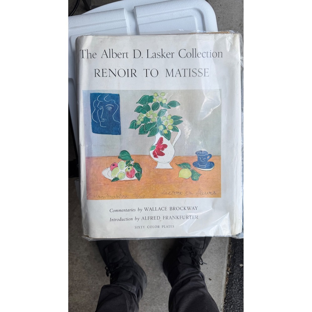 The Albert D. Laskerβ Collection Renoir to Matisse Art Book Simon and Schuster